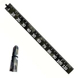 Yilceemy Angel Unhooking Mat, Unhooking Mat with Tape Measure, Foldable Carp Fishing Mat, Easy to Carry, Suitable for Fishing, Camping and Other Activities (120 x 10 cm)