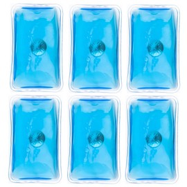 notrash2003 Pocket Warmers According to ISO 13485 Hand Warmers Heat Pads Finger Warmer Reusable Gel Pads Thermal Pads in Many Designs and Quantities (Blue - Pack of 6)