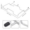 AlomeJOR Garbage Bag Rack Large Capacity Tableside Rack Trash Bag