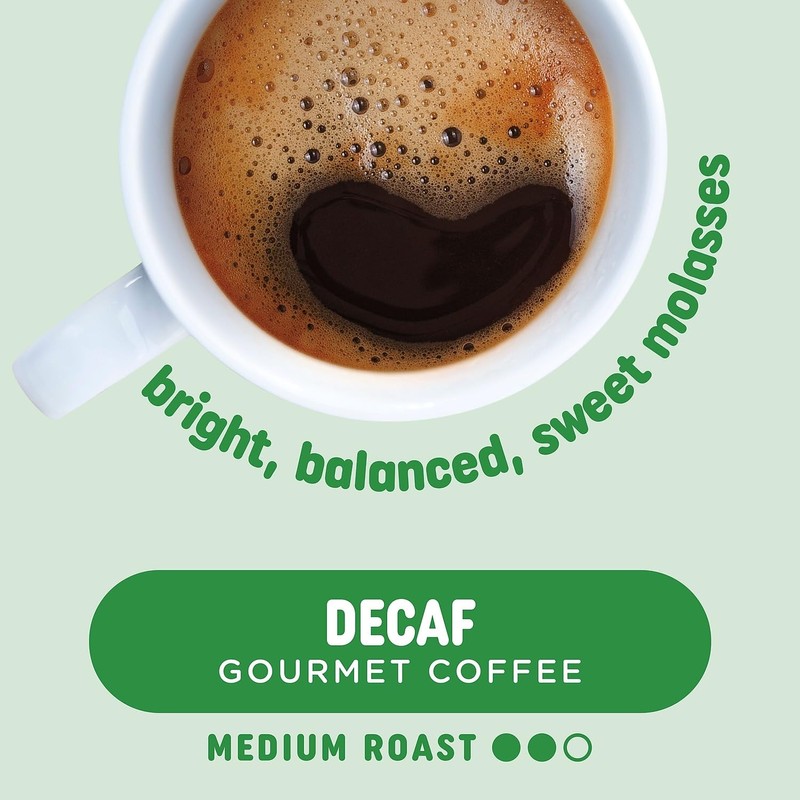 Staples Pick Me Up Provisions Decaf Coffee Pods, Medium Roast,