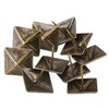 Bronze Antique Square Upholstery Nails Tack Pyramid Studs Vintage Furniture