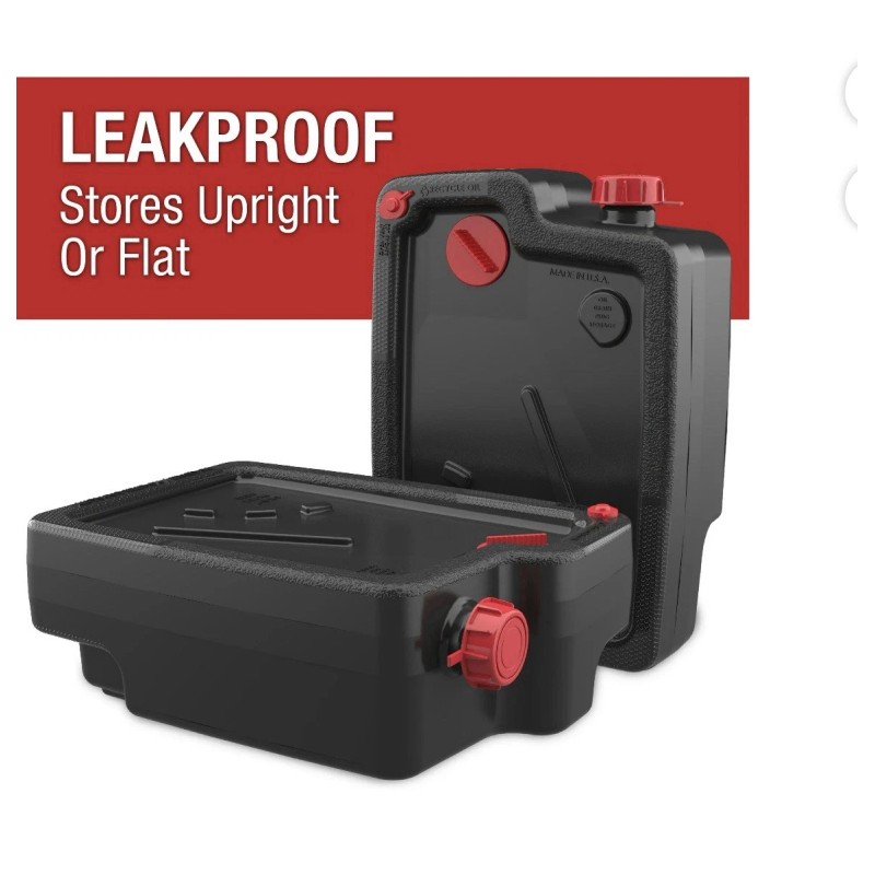 Hyper Tough Oil Change Drain Container 10 Quart Large Pan