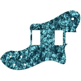 WD Fender American Professional Deluxe Shawbucker Telecaster Aqua Pearl