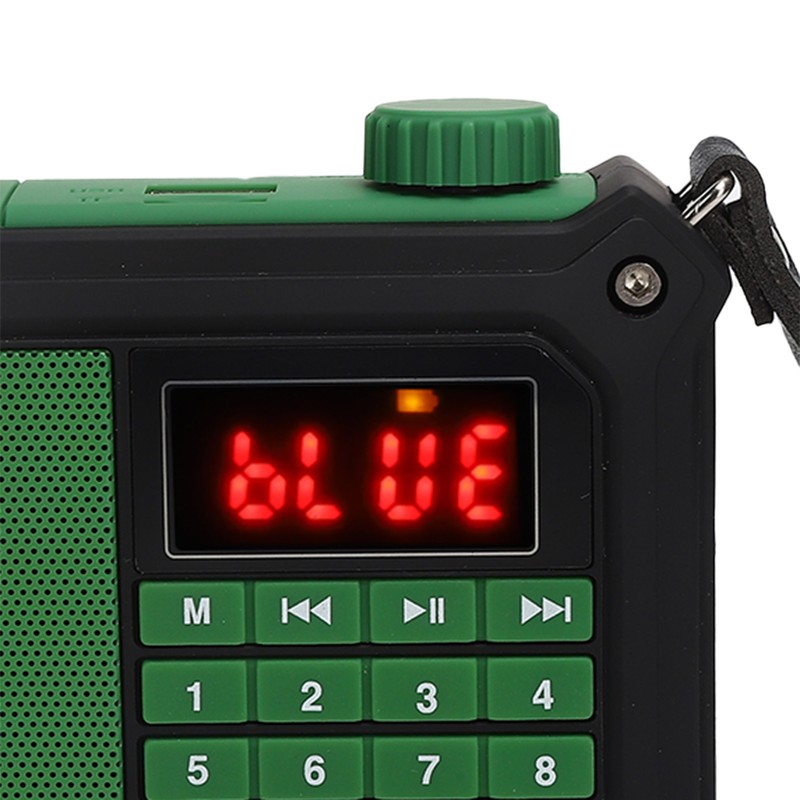 K-81 Multi function Radio Flashlight FM Radio Wireless Bluetooth Speaker