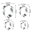 Acorn Cookie Cutter Set - 5", 4", 3", 2" -