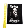 Slipknot Premium Joey Jordison Memorial Woven Patch Heavy Death Metal