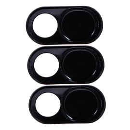 LABRIMP Smartphone Webcam Cover Computer Webcam with Web Camera Laptop Camera Cover Slide Camera Laptop Cover Ultra Thin Camera Laptop Webcam Camera Cover Slide for Black