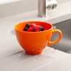 Zeal Berry Colander Cup, Small Hand-held Cup Shape Melamine Strainer/Sieve,