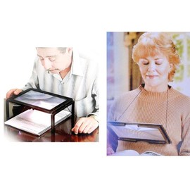 Boxcute A4 Size Full Page Giant Large Hands Free Magnifying Glass Sheet Magnifier For Reading Sewing