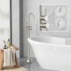 Free Standing Bathtub Faucet Set: SR SUN RISE Floor Mount