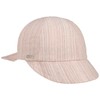 Seeberger Fine Stripes Women's Cotton Cap Summer Cap (One Size