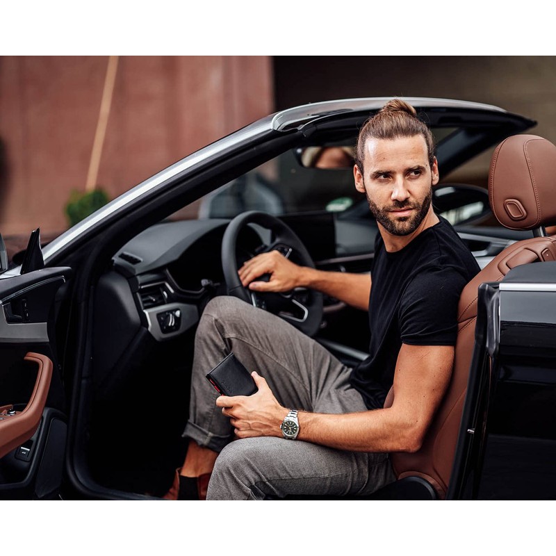 Jaimie Jacobs Flap Boy AirTag Edition Magic Wallet mit Münzfach