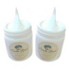 2 Cremas De Concha Nácar Artesanal Natural 100 Ml Todo