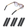 Anti-Silp Glasses Ear Cushion, Silicone Eyeglasses Temple Tips Sleece, Soft
