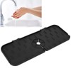 Sink Faucet Mat Silicone Drainage Design Easy Cleaning Faucet Water