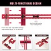 XASMA 4in1 Router Milling Groove Bracket, Aluminum Alloy Circle Cutting