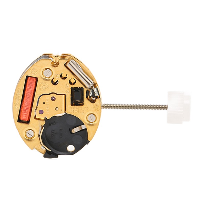 ETA 901001 Quartz Movement Golden Alloy Rhinestone Watch Movement Replacement
