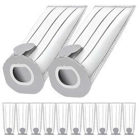 ZQZiQi 12 St1ck Staubsaugerbeutel f1r Vorwerk Kobold VK7 FP7,Filtert1ten f1r Vorwerk Akkusauger VK7 FP7,Ersatz Staubbeutel,Staubsauger Beutel Ersatzteile