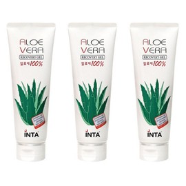 Insta 100% Aloe Vera Recovery Gel, 240ml, 3 pieces / 인타 100% 알로에 베라리커버리 겔, 240ml, 3개
