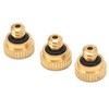 20Pcs Brass Atomizing Nozzle Gardening Misting Spraying Tool Set 0.3mm