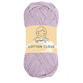 10pk Cotton Cloud Yarn by Yonkey Monkey 78% Cotton, 22% Acrylic Knit & Crochet Yarn - Imported (18 Light Khaki)