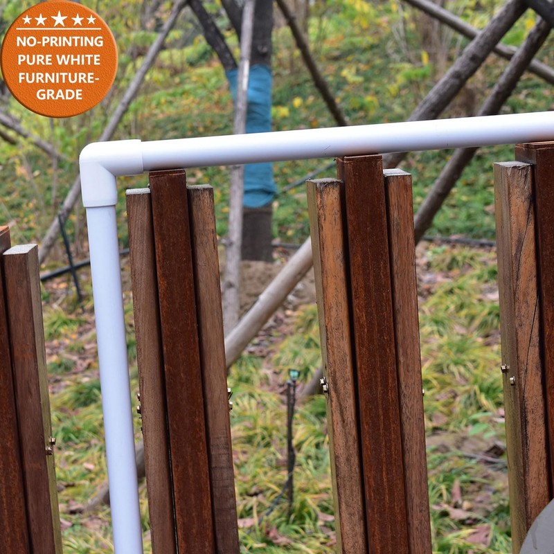 3/4 Inch PVC Pipe, 10-Pack (40 Inch Length), Furniture Grade