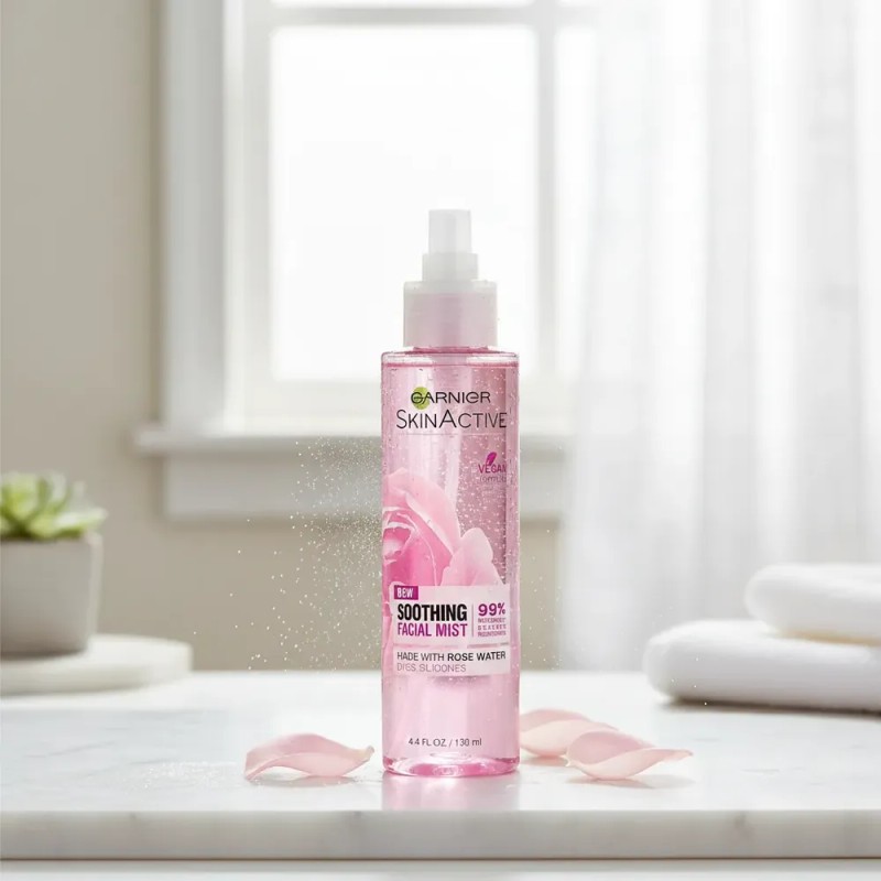 Garnier Soothing Facial Mist Agua De Rosas 130ml