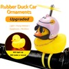 wonuu Rubber Duck Toy Car Ornaments Yellow Duck Car Dashboard
