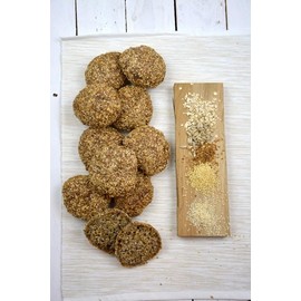 Princesa Golden Wonder Buns Oatmeal Buns Baking Mix 375 g for Approx. 8 Pieces