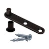 Rok Hardware Center Pivoting Hinge, Hidden Door Kit, Pivot Hinges