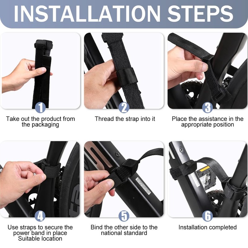 Pack of 2 Bicycle Carrier Straps Bicycle Wrist Straps Portable