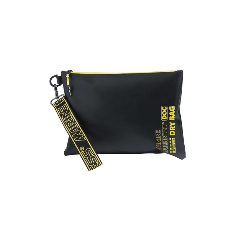 Marine Business Waterproof Document Bag, IPX6 Dry Bag, Blue, black