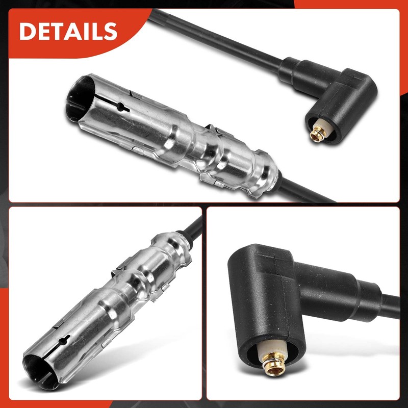 Frankberg 7x Ignition Cable Set Ignition Cable Compatible with Galaxy
