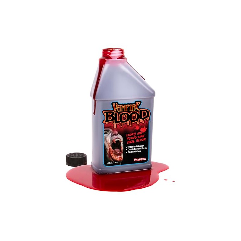 Kangaroo Pint of Blood; Halloween, Vampire Blood; 16 Oz