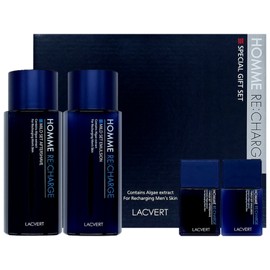 Lacvert Homme Recharge 2-piece set, men's skin lotion, men's cosmetics set / 라끄베르 옴므 리차지 2종 기획세트 남자스킨로션 남성화장품세트