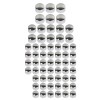 Unbranded 62Pcs Chrome Engine Bolt Caps Cover For Harley Touring