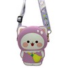 Cute Crossbody Bag with Design, Cartoon Purse with Decorative Lanyard