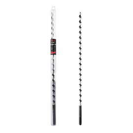 ZKH Auger Drill Bit for Wood, 3/8 x 17 Inch Long Drill with 3/8" Hex Shank, High Carbon Steel Wood Drill Bit with Self-Positioning Tip, Smooth Drilling for Soft and Hardwood, Plastic, Drywall