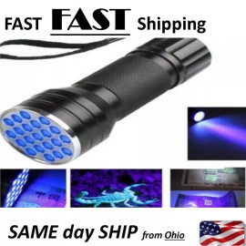 Unbranded UV light - UV flashlight - Inspection Light - Refrigeration Leak Detector Freon