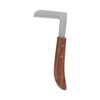 Steel Hoof Knife L Shaped Ergonomic Curved Handle Hoof Trimming