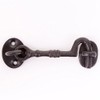 Black Traditional Cast Iron 4" Cabin Hook & Eye -