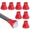 PATIKIL Golfball-Retriever Greifer, 8 Stück Golfball-Saugnapf-Greifer Gummi Puttergriff-Picker-Upper-Werkzeug für Golfer