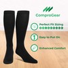 ComproGear Compression Socks (6X-Large, Onyx Black)