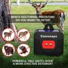 Univerayo Coyote Deterrent Solar Predator Control Light Deer Repellent Device