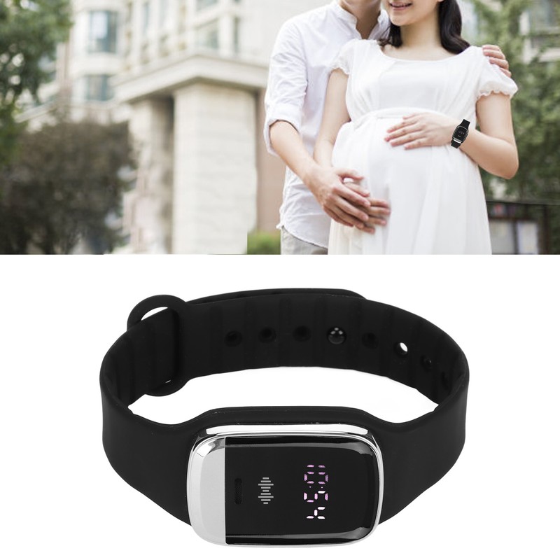 Mosquito Repellent Watch Bracelet Time Display Temperature Measurement Stylish Ultrasonic