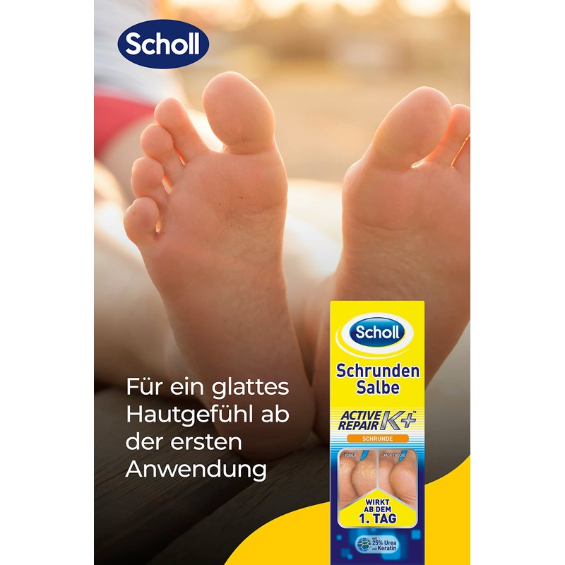 Scholl Active Repair K+ Circular Ointment 25 ml - with