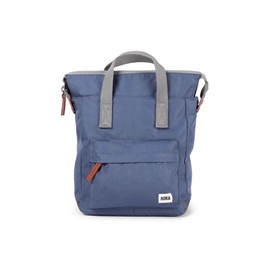 Roka London Bantry B Small Sustainable Nylon Backpack Airforce