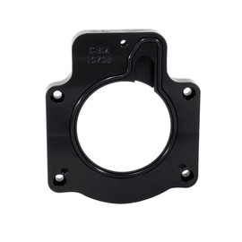 BILLET 90MM LS2/LS3/LS7/L99/L76/L92 THROTTLE BODY TO GM 75MM LS1/LS6 INTAKE MANIFOLD ADAPTER (Black anodized)