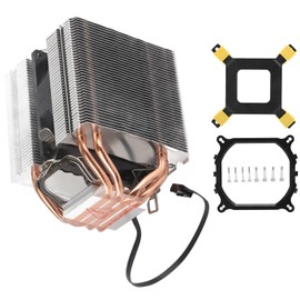 4 Heat Pipe CPU Heat Sink for LGA2011 1366 11501151 1155 1156 Platform Cooling Kit
