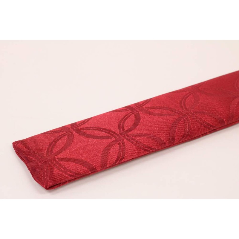 Matsumi Kogei Japanese Folding Fan Holder, Jacquard Cloisonne Enge, 9.3